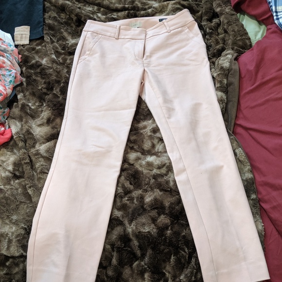 Modern Skinny Pink Anne Taylor Pants - Picture 3 of 3
